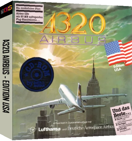 A320 Airbus - Edition USA — box-3D (EU)