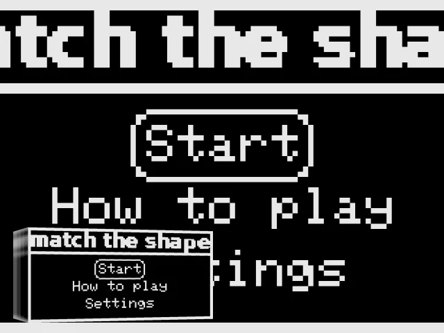 Match the Shape — mixrbv2 (WOR)