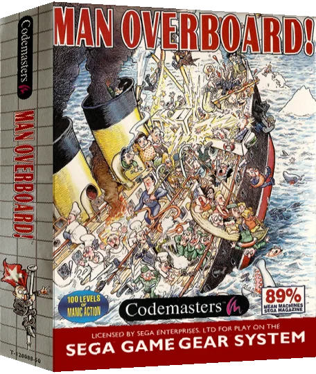 Man Overboard! — box-3D (EU)