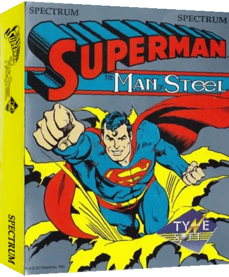Superman - The Man Of Steel — box-3D (EU)