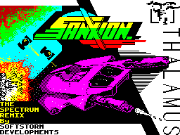 Sanxion - The Spectrum Remix — sstitle (WOR)