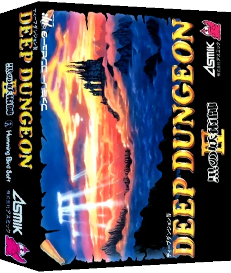Deep Dungeon IV - Kuro no Youjutsushi — box-3D (JP)