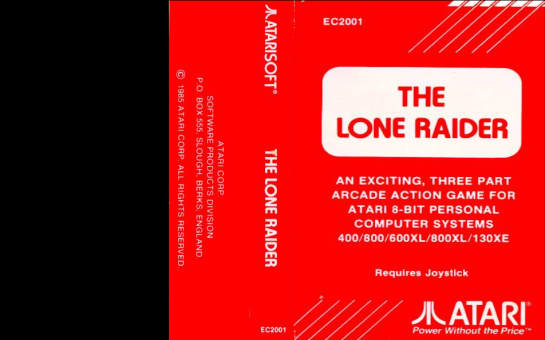 Lone Raider, The — box-texture (WOR)