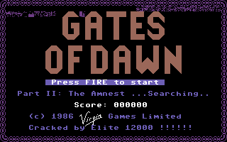 Gates of Dawn Part II — sstitle (WOR)