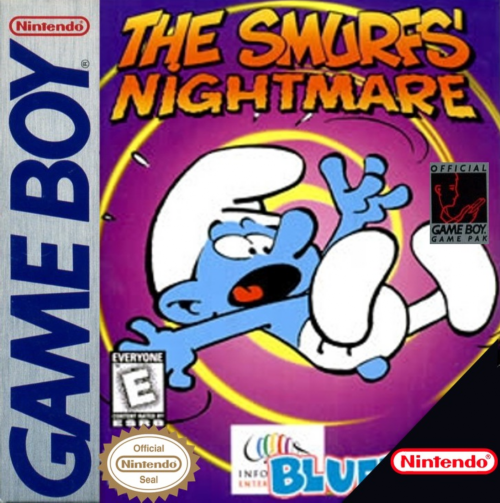 Smurfs Nightmare, The box art
