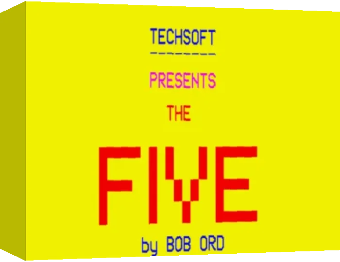 Five, The — box-3D (WOR)