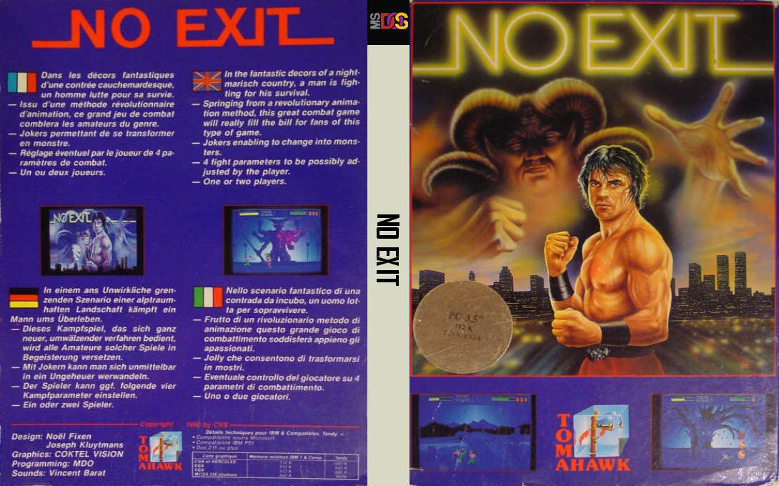 No Exit — box-texture (EU)