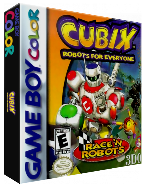 Cubix - Robots For Everyone - Race 'n Robots — box-3D (US)