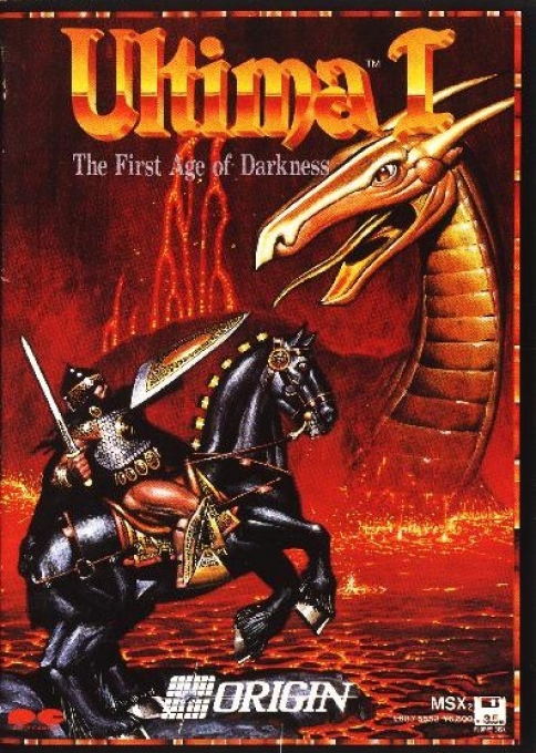 Ultima 1 - The First Age Of Darkness box art