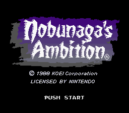 Nobunaga's Ambition — sstitle (WOR)