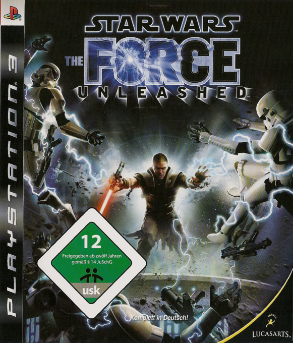 Star Wars - The Force Unleashed — box-2D (DE)