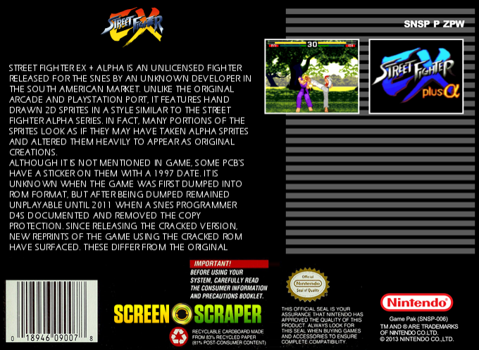Street Fighter EX plus Alpha — box-2D-back (WOR)