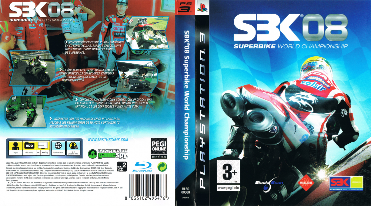 SBK 08 - Superbike World Championship — box-texture (SP)