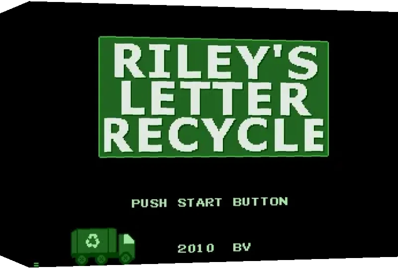 Riley's Letter Recycle — box-3D (WOR)