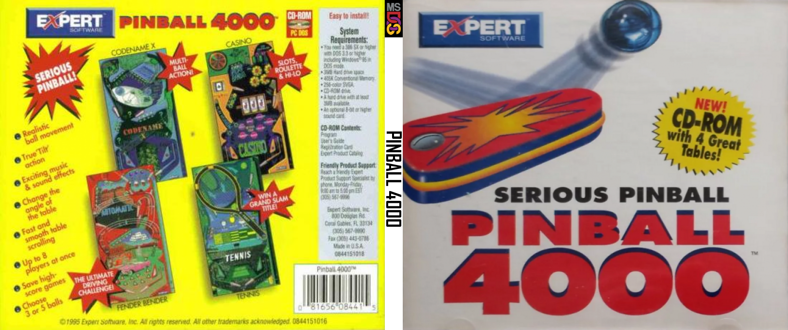 Pinball 4000 — box-texture (CUS)