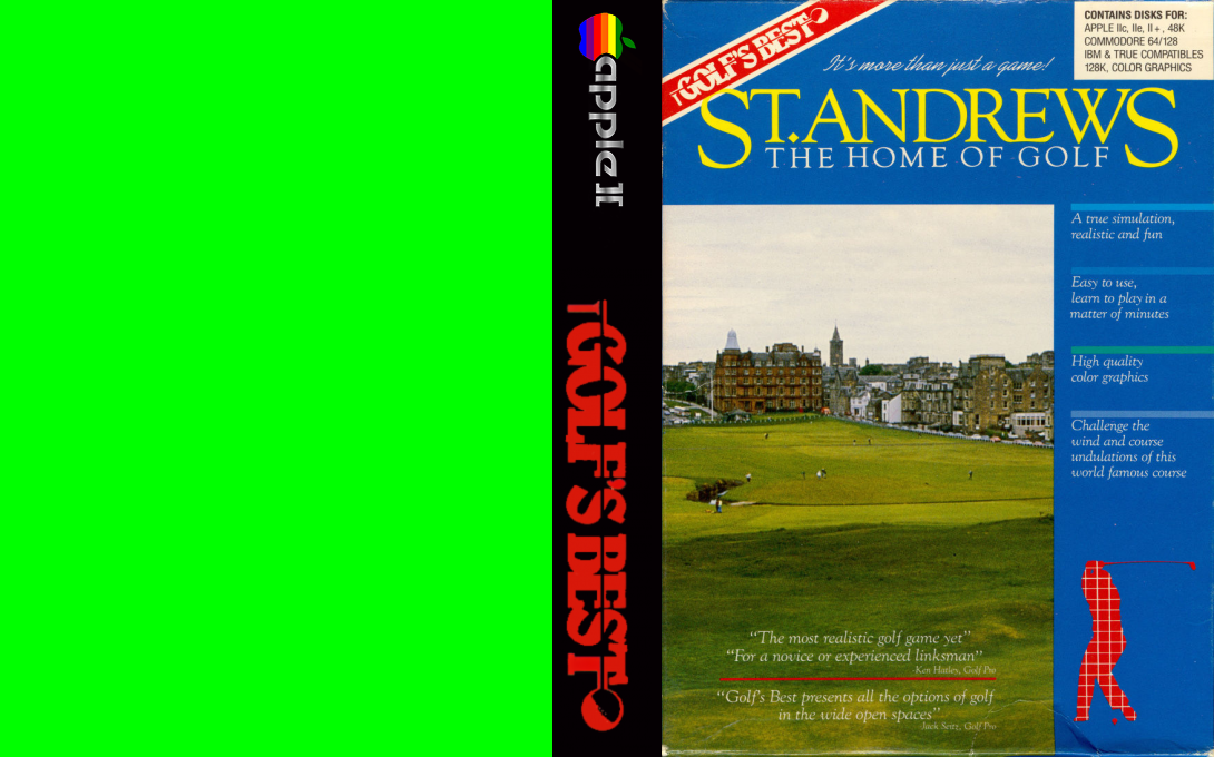 Golf's Best v2.0A — box-texture (US)