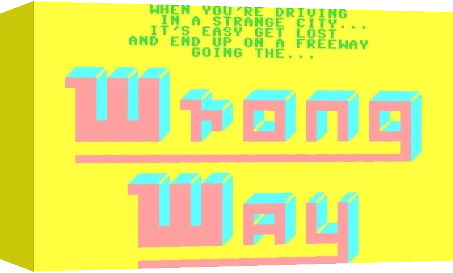 Wrong Way — box-3D (WOR)