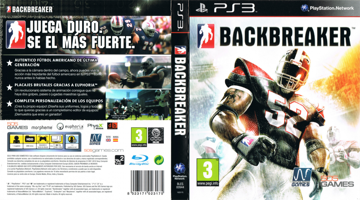 Backbreaker — box-texture (SP)
