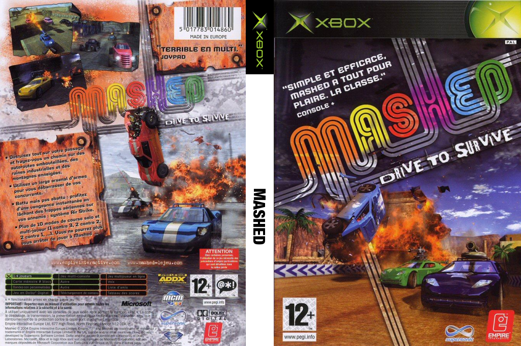 Mashed - Drive to Survive — box-texture (FR)
