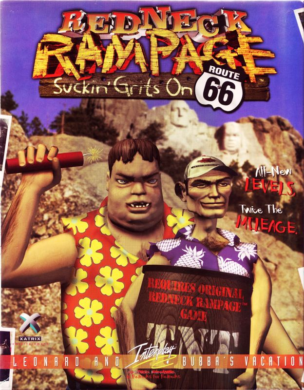 Redneck Rampage - Suckin' Grits On Route 66 — box-2D (EU)