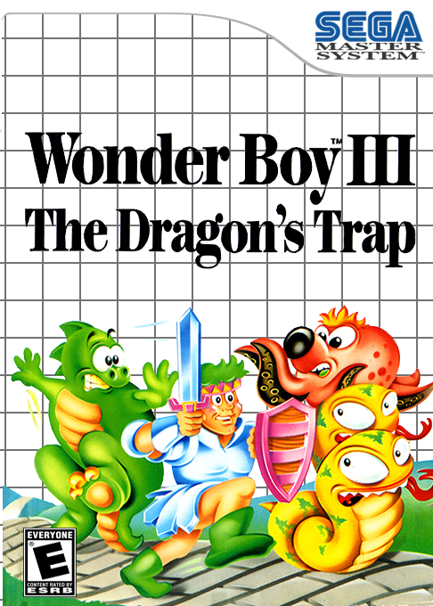 Wonder Boy 3: The Dragon's Trap box art