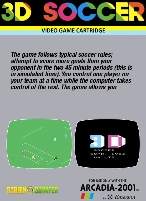 3d Soccer — box-2D-back (US)