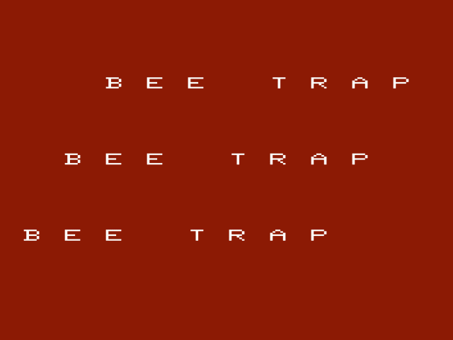 Bee Trap — sstitle (WOR)