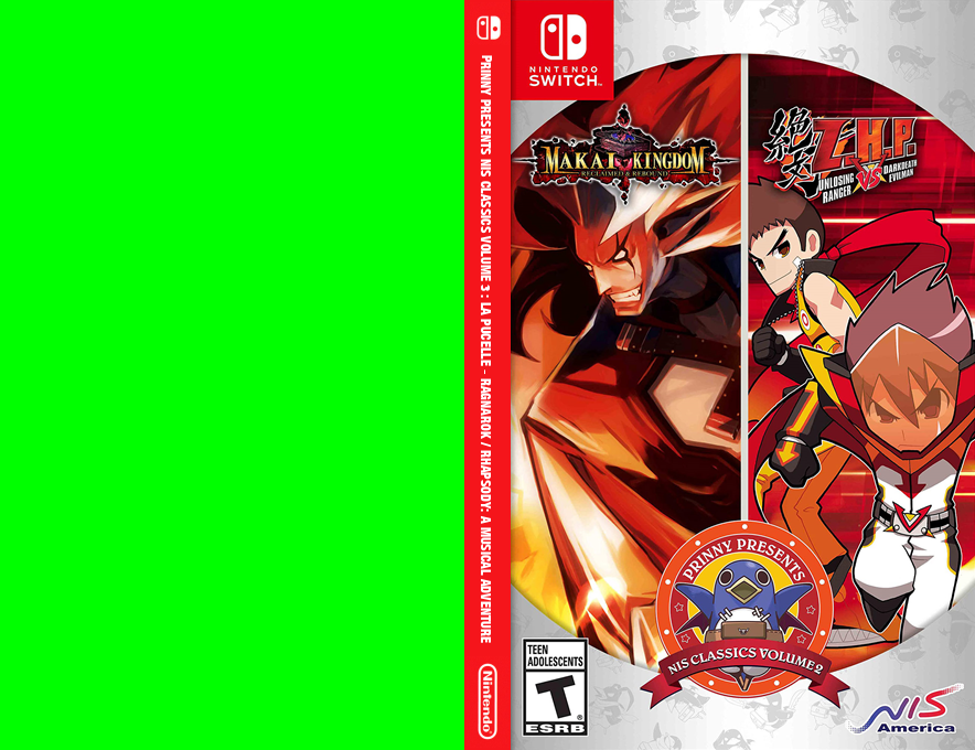 Prinny Presents NIS Classics Volume 3 — box-texture (US)