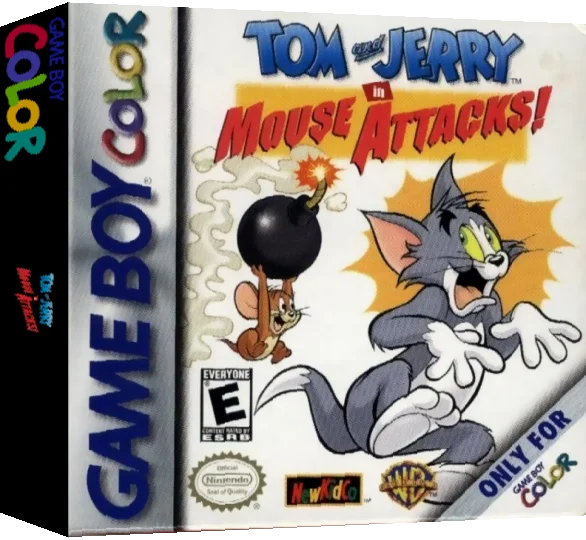 Tom and Jerry in - Mouse Attacks! — box-3D (US)