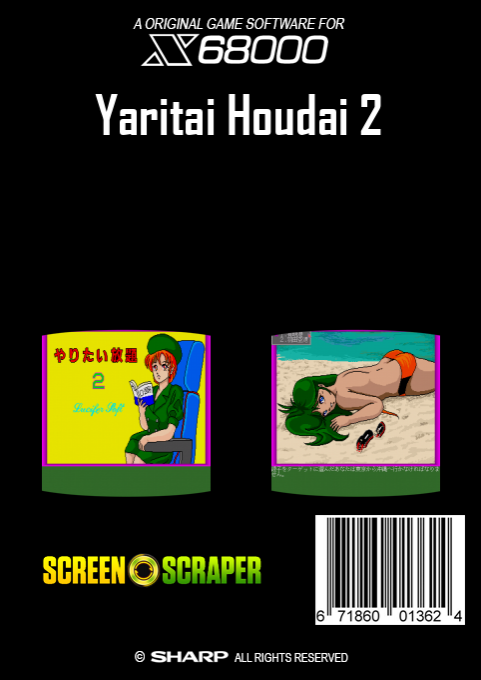 Yaritai Houdai 2 — box-2D-back (SS)