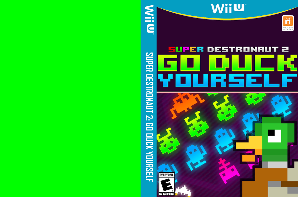 Super Destronaut 2 - Go Duck Yourself — box-texture (CUS)