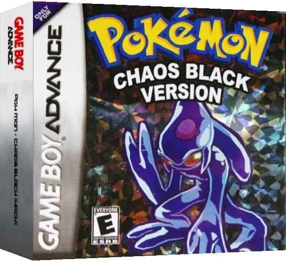 Pokémon - Chaos Black — box-3D (US)