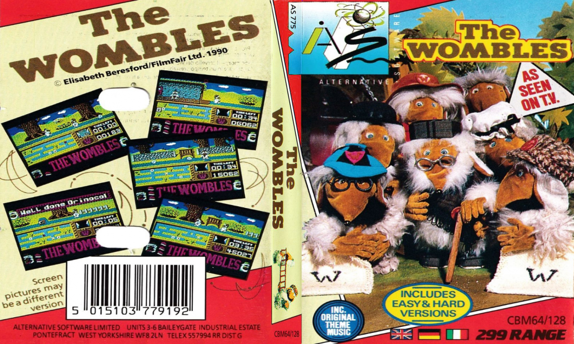 The Wombles — box-texture (EU)