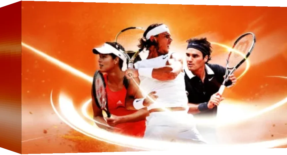 Virtua Tennis 2009 — box-3D (WOR)