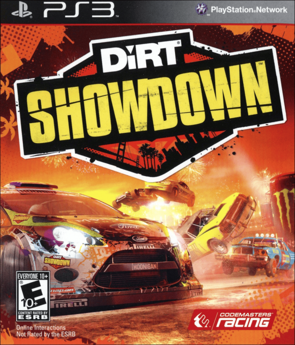 Dirt Showdown box art
