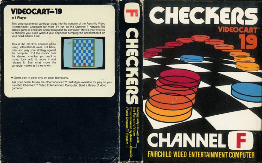 Videocart-19 - Checkers — box-texture (US)
