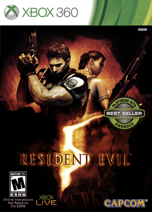 Resident Evil 5 box art