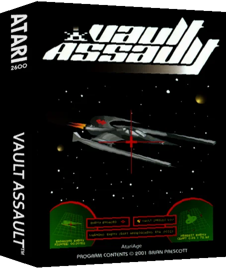 Vault Assault — box-3D (US)