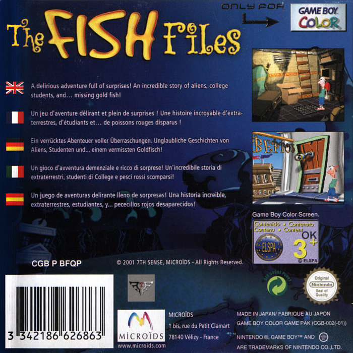 Fish Files, The — box-2D-back (EU)