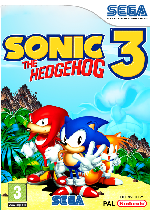 Sonic The Hedgehog 3 — box-2D (EU)