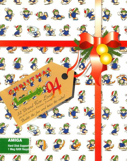 Holiday Lemmings 1994 box art