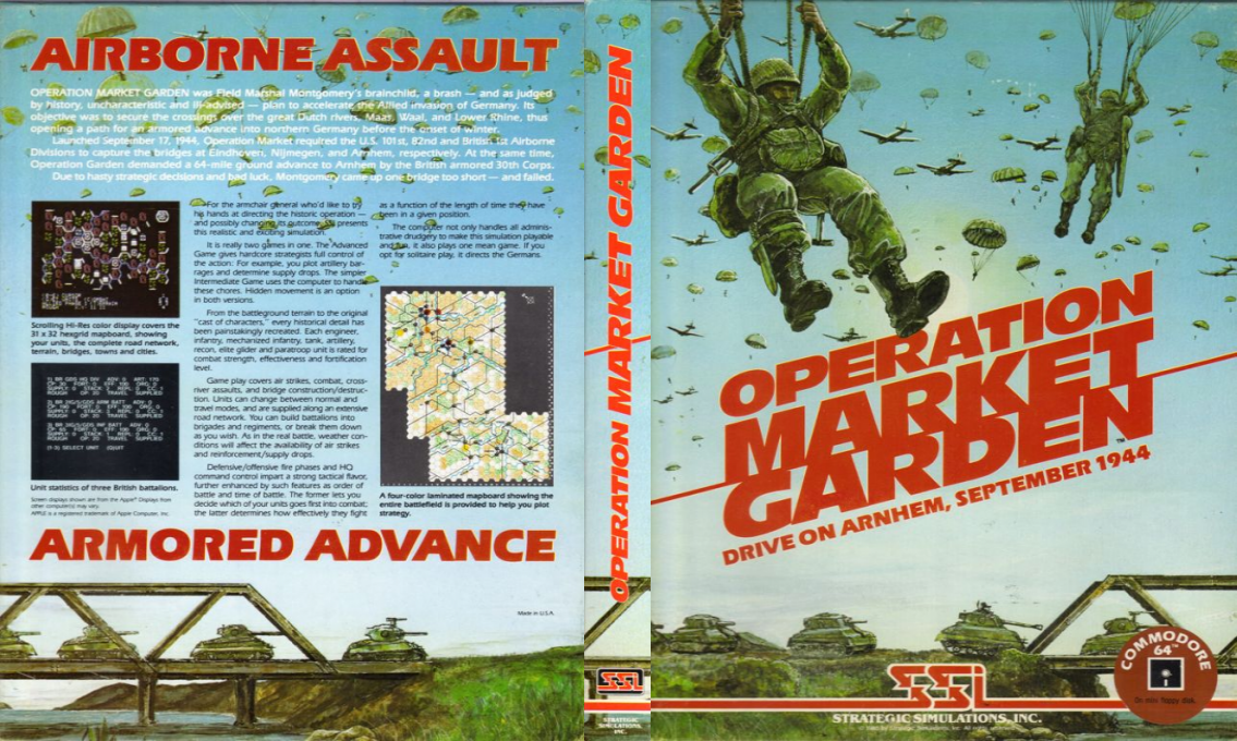 Operation Market Garden - Drive on Arnhem, September 1944 — box-texture (US)