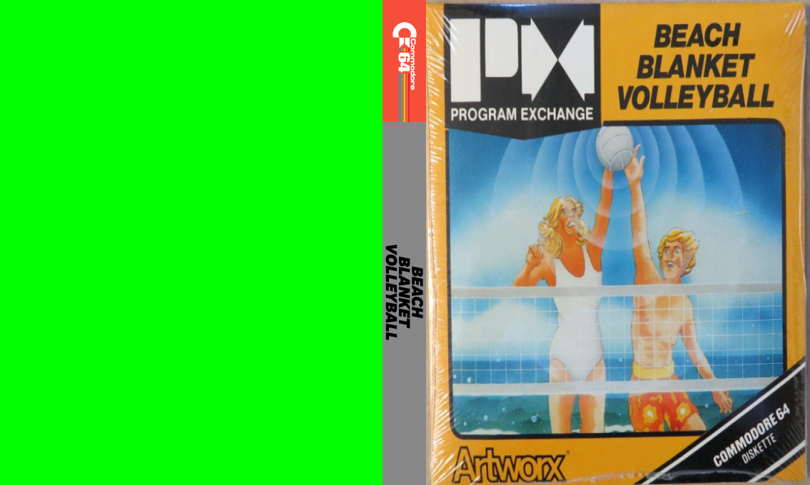 Beach Blanket Volleyball — box-texture (US)