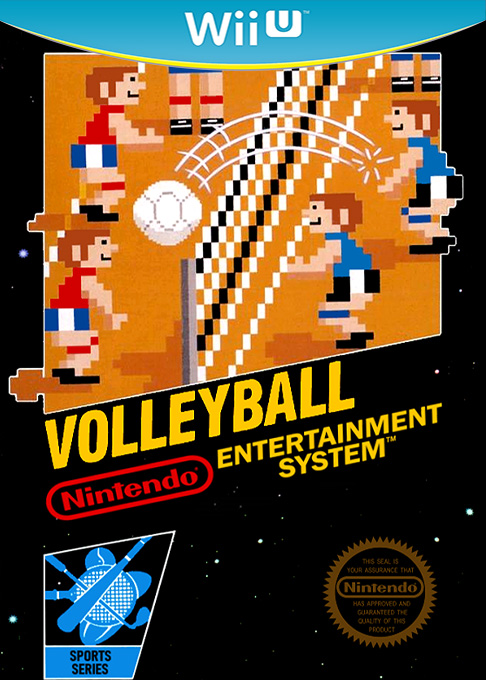 Volleyball box art