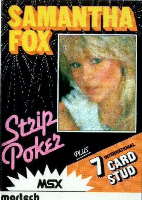 Samantha Fox Strip Poker box art