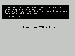 ZxZvm - Journey to Alpha Centauri in Real Time - An Interactive Waste of Time — sstitle (WOR)