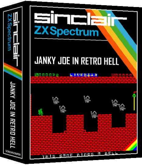 Janky Joe In Retro Hell — box-3D (SS)