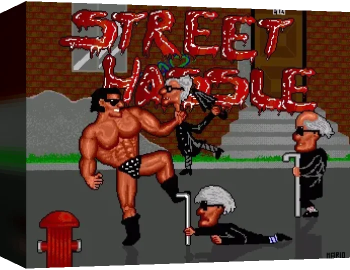 Street Hassle — box-3D (WOR)