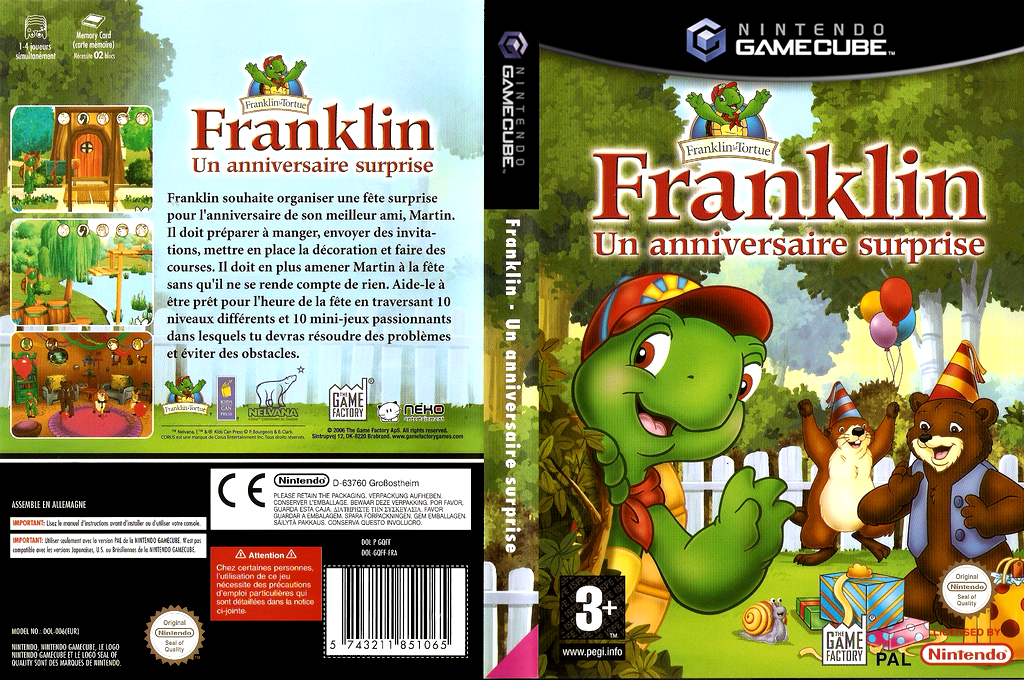 Franklin - Un anniversaire surprise — box-texture (FR)