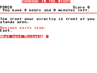 Shadows in the Night — ss (WOR)